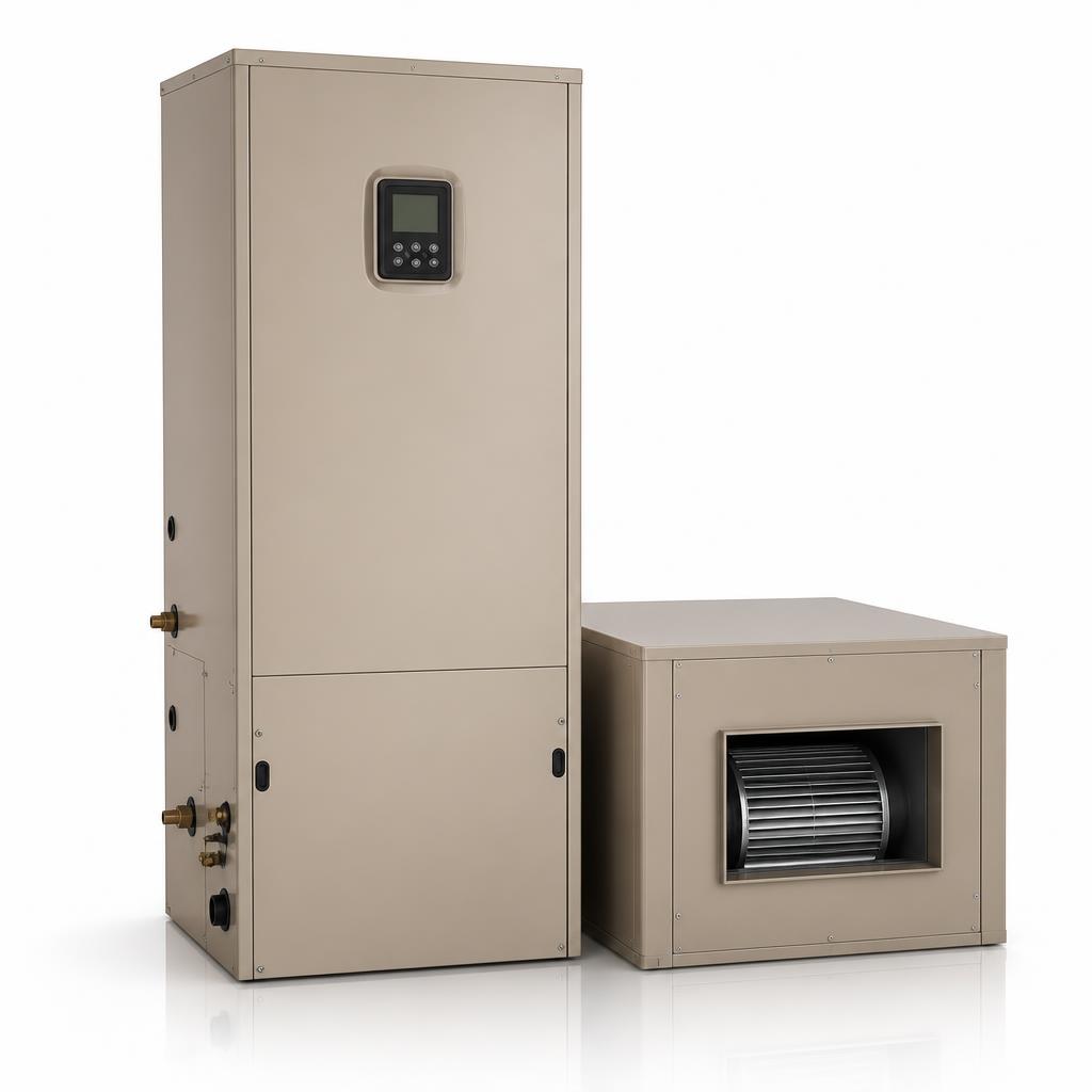Enertech geothermal heat pump indoor unit and air handler